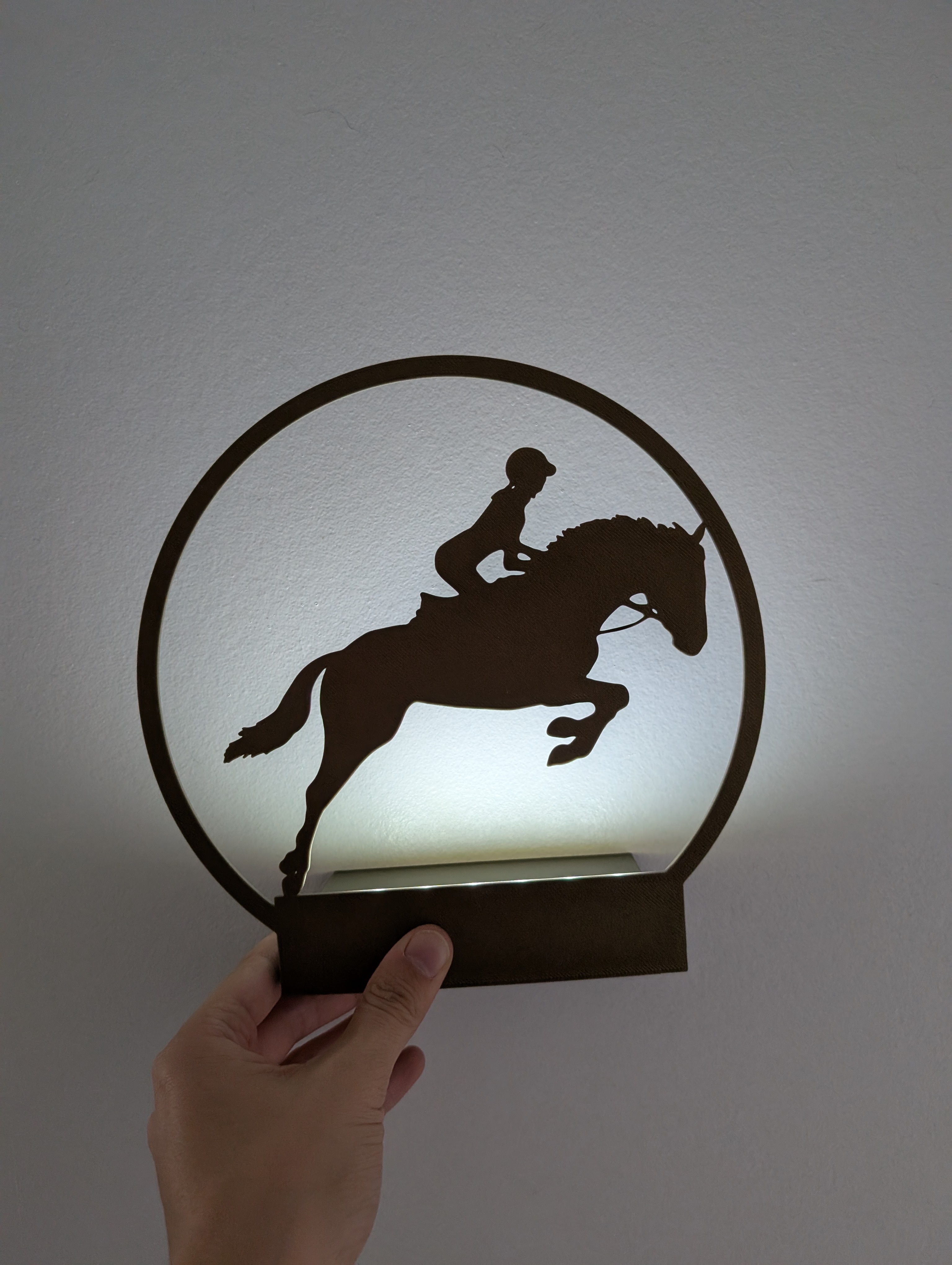 Lampe Cheval Deco 