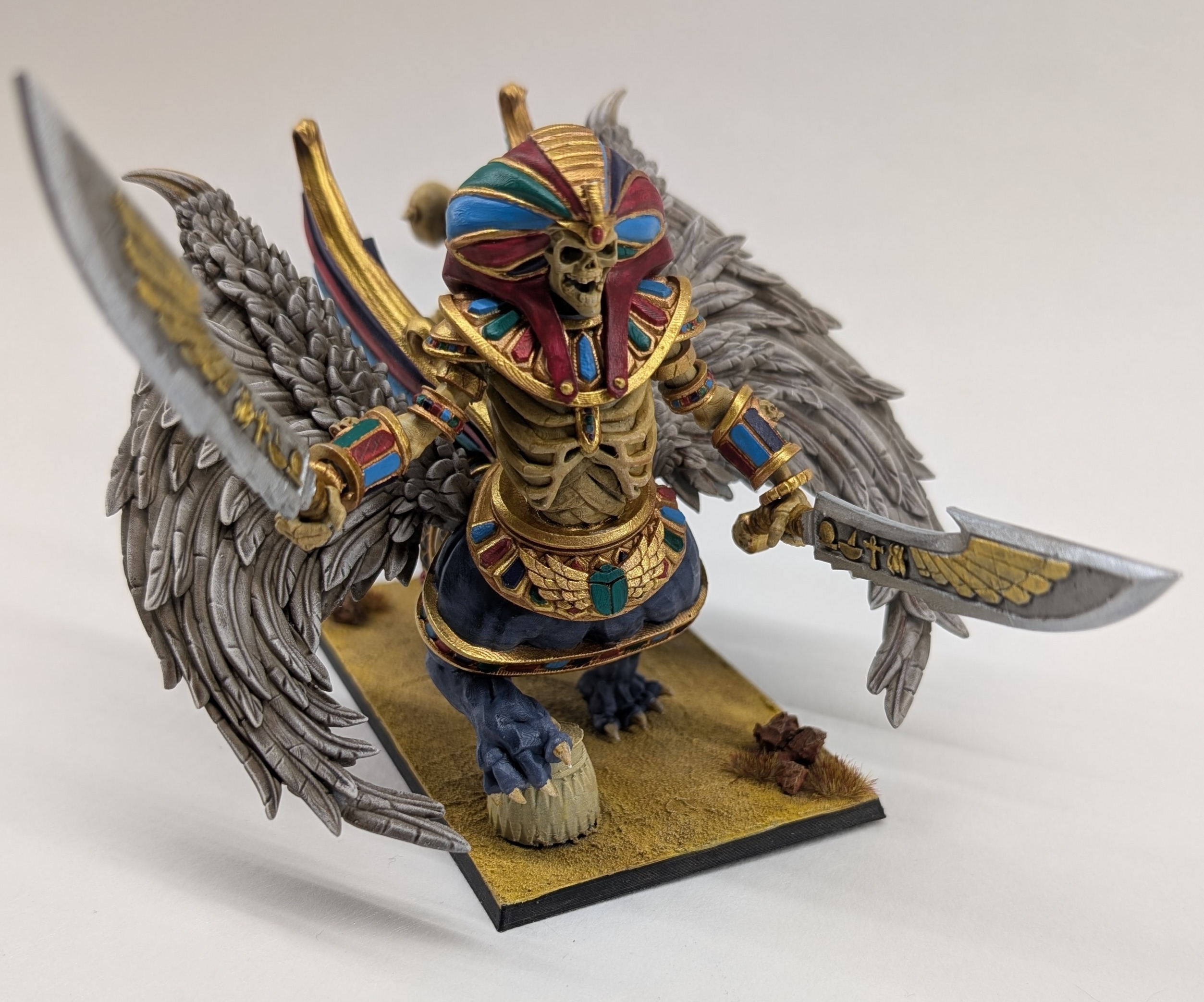Figurine Warhammer haute précision en résine SLA